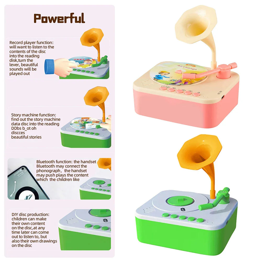 Sound Spinner™ – Stories & Songs - Toy Gramophone