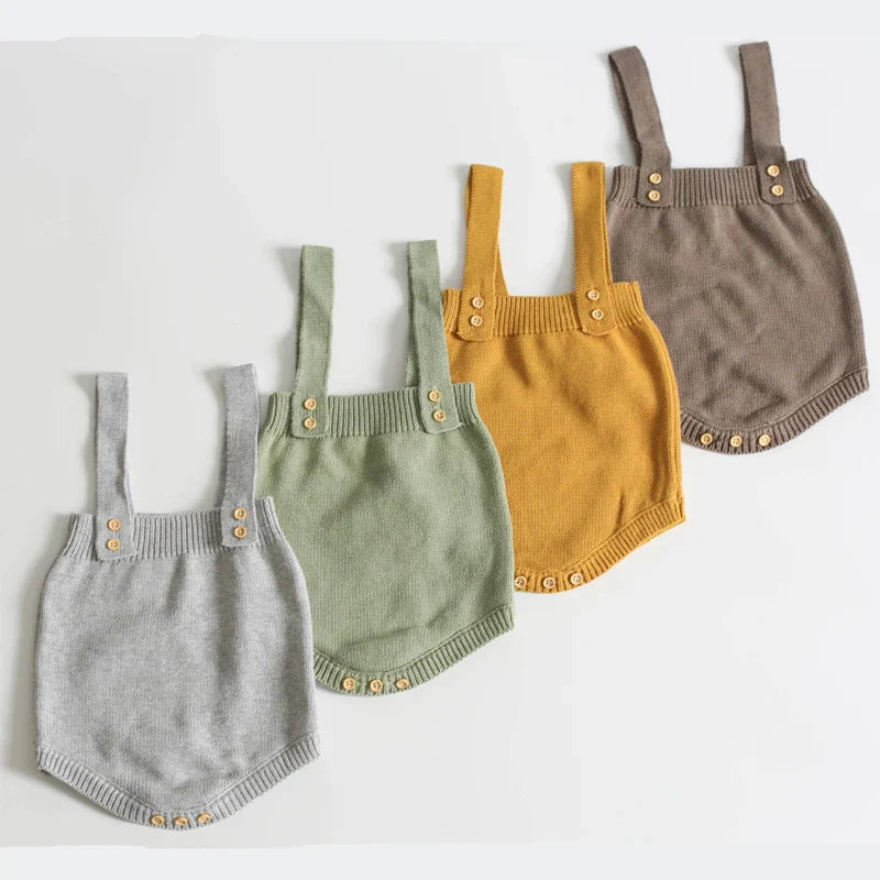 Mini Fashion™ - Cute Knitted Baby Romper
