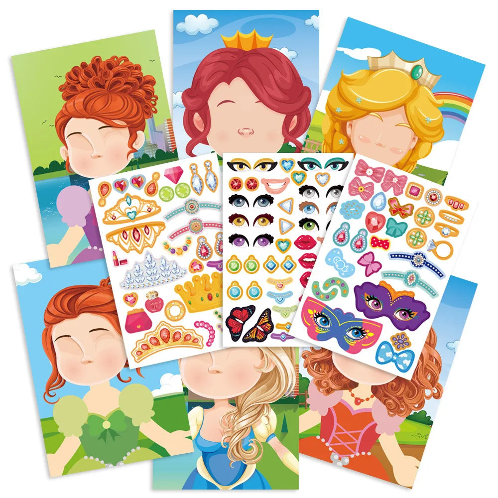 Funny Faces™ – Animal Fun & Sticky Fun - Reusable Sticker Book