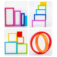 Thumbnail for Woods™ - Colorful Explorations - Rainbow Stacking Toys