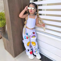 Thumbnail for Mini Fashion™ - Kids Fashionable tank top & pants set
