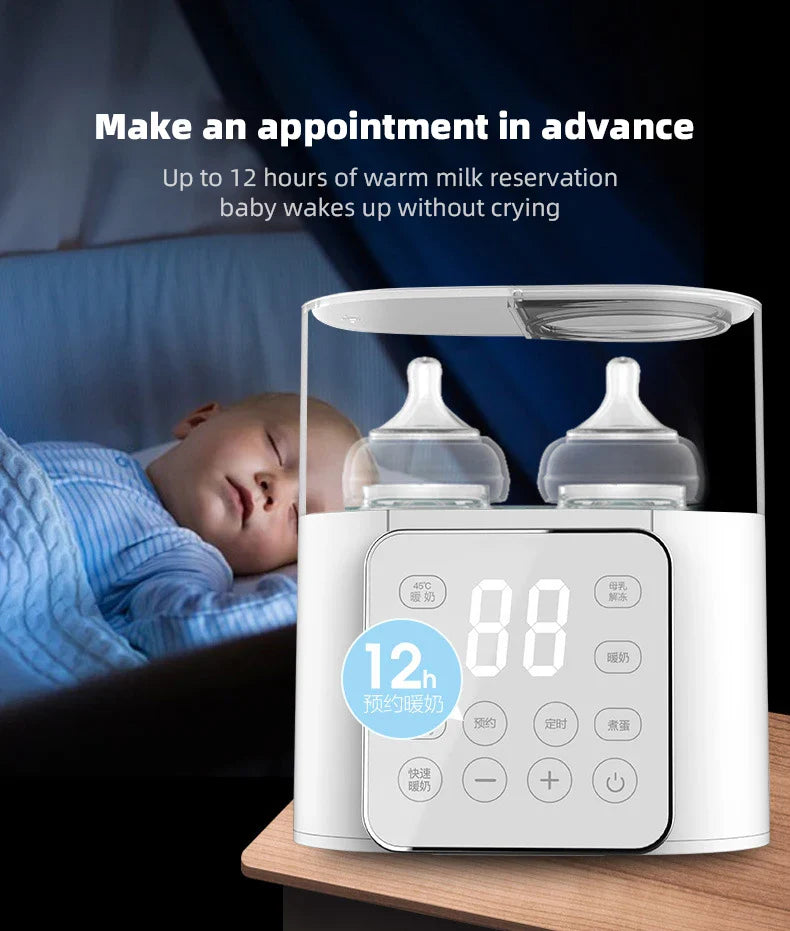 WarmEase - Always Perfectly Warm - Multifunctional 9-in-1 Bottle Warmer