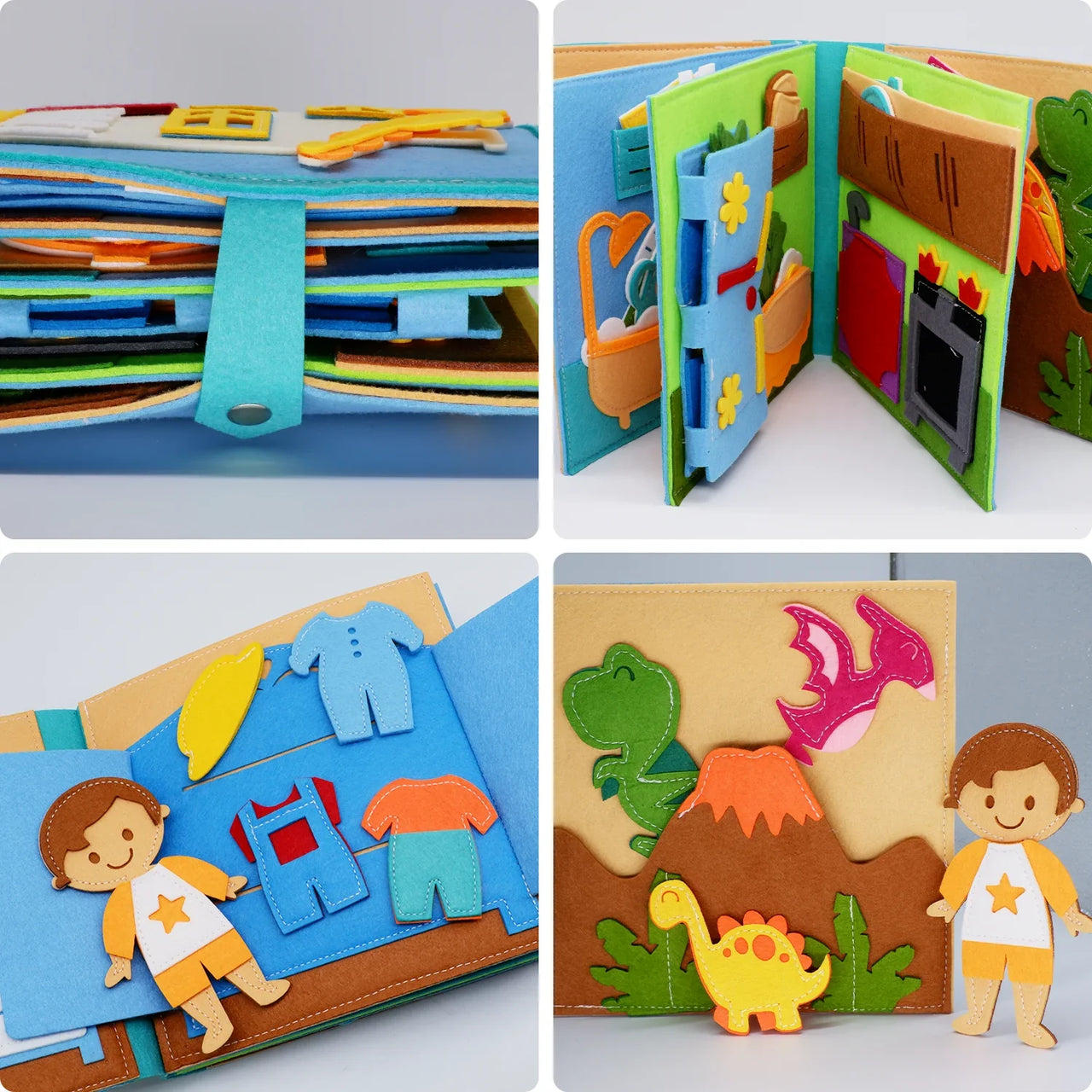 Life Skills Book – Play & Learn - Activity Book Toddler