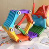 Folding Brain Toy™ – Think & Play - Wooden Folding Puzzle