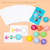 Thumbnail for Math Tokens™ - Counting & Solving - Arithmetic Cards Children