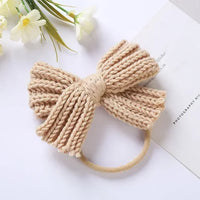 Thumbnail for Mini Fashion™ - Bow Splendor - Knitted Hairband