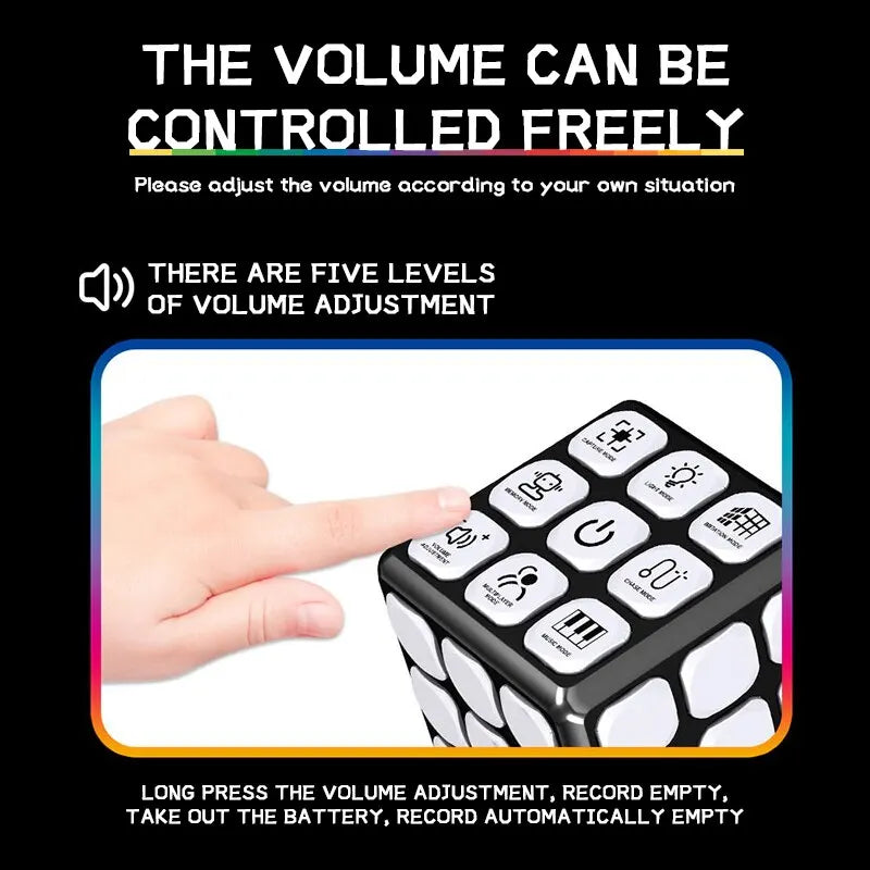 Magic Melody Cube™ - Flashy, Magical & Educational - Educational Play Cube