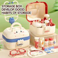 Thumbnail for Hippo Doctors Set™ - Mini Doctors in Action - Toy Doctor Set
