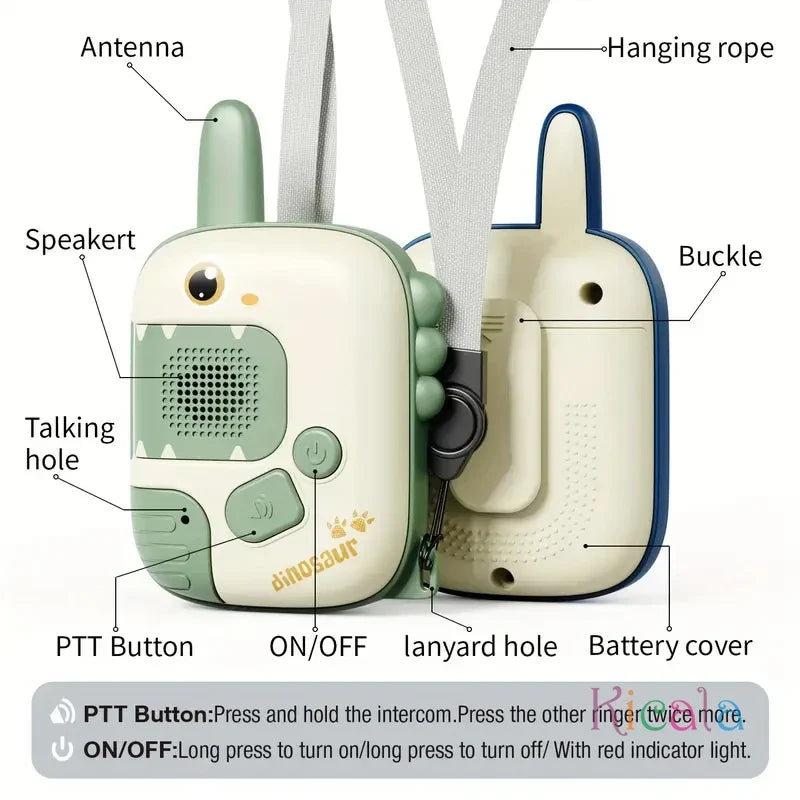 Dino Talk - Adventure & Fun - Dino Walkie-Talkies