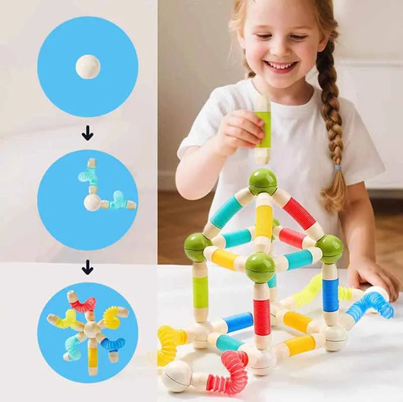 Magnetic Sticks - Endless Building - Flexible Magnetic Sticks