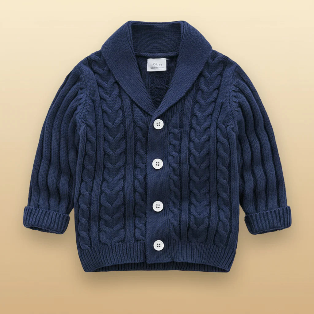 CozyCub – Comfortable & Stylish – Knitted Children's Cardigan Sweater