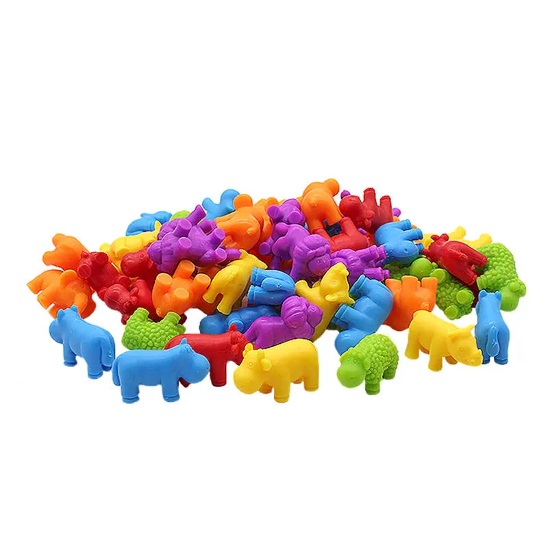 Rainbow Teddy Bears Toys™ - Educational & Creative - Rainbow Counting Bears