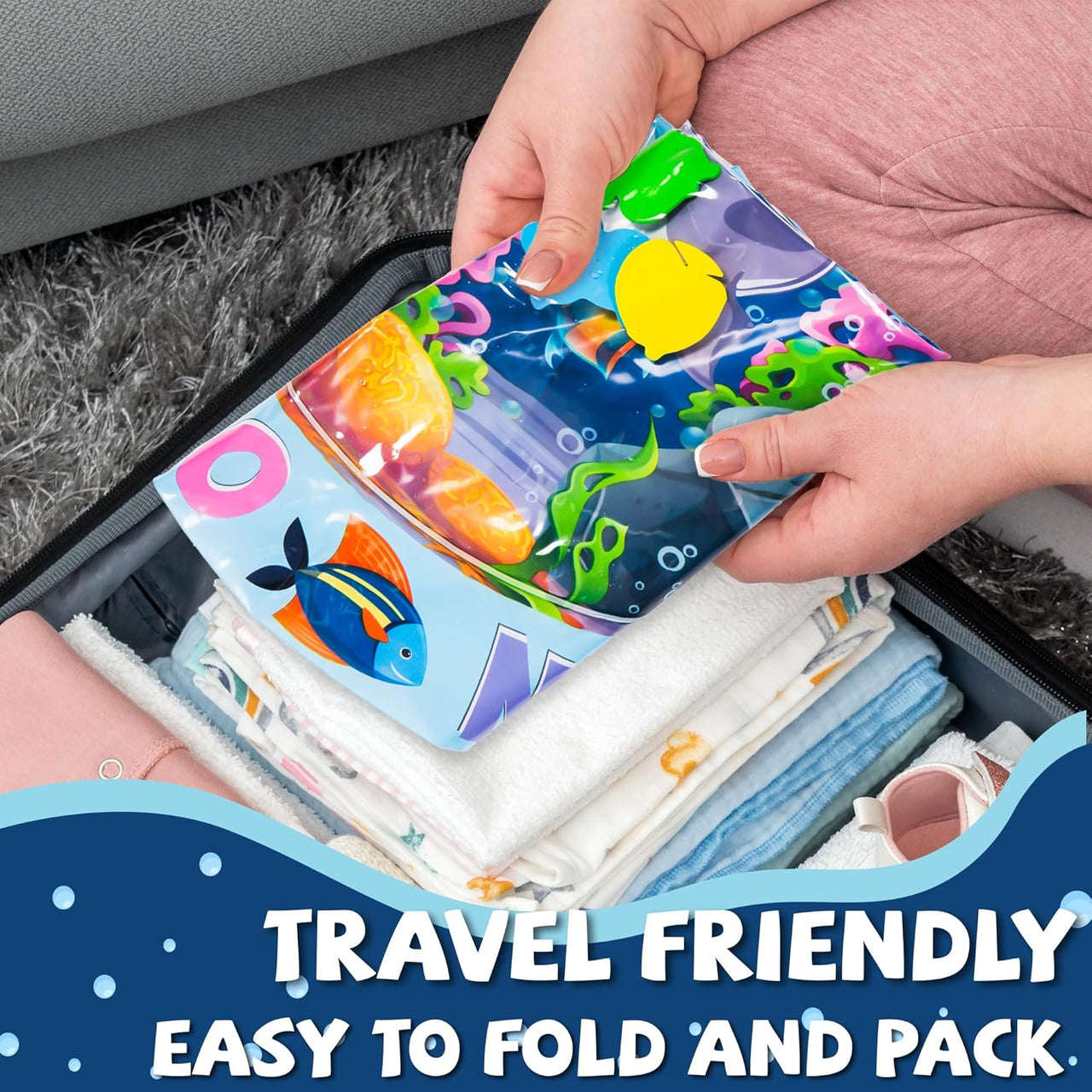 TinyWave – Cheerful & Developmental – Baby Sensory Water Mat