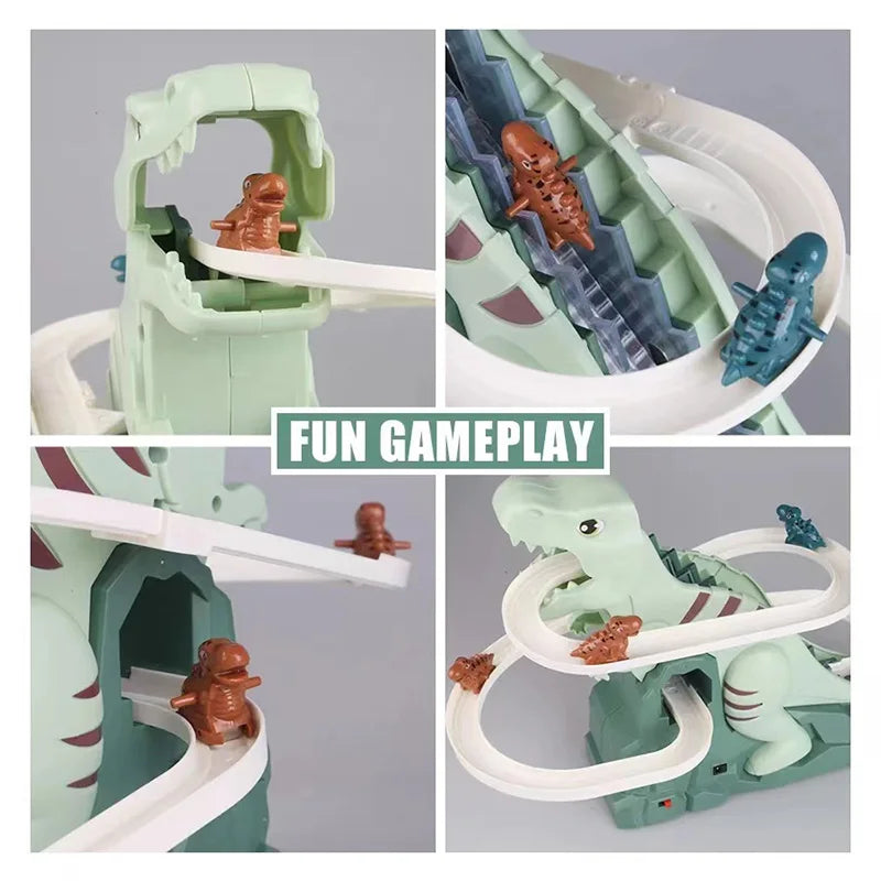 Dino Slide™ – Mini Roller Coaster Fun - Dino Slide