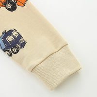 Thumbnail for TruckTales – Soft & Warm - Sweater with Colorful Construction Vehicles