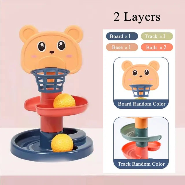 BambinoBoostโข slide and stacking play set - toy slide