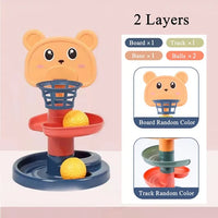 Thumbnail for BambinoBoostโข slide and stacking play set - toy slide