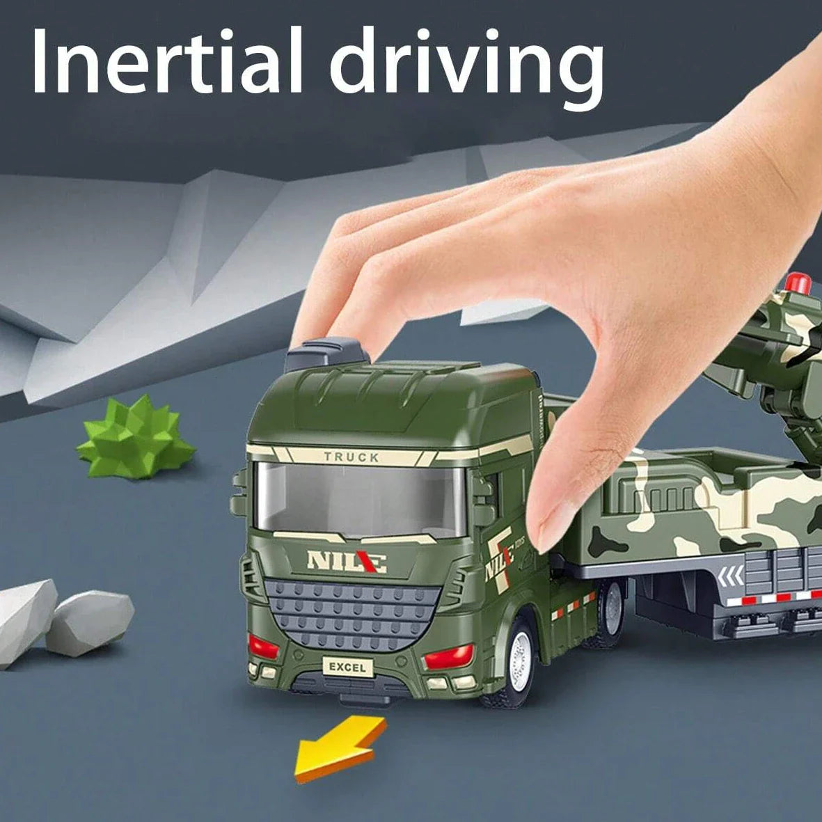 BattleTruck – Military & Interactive – Army Truck Toys