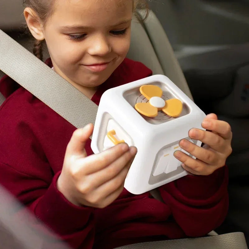 Skill Box™ – Feeling & Humming - Sensory Cube Toy