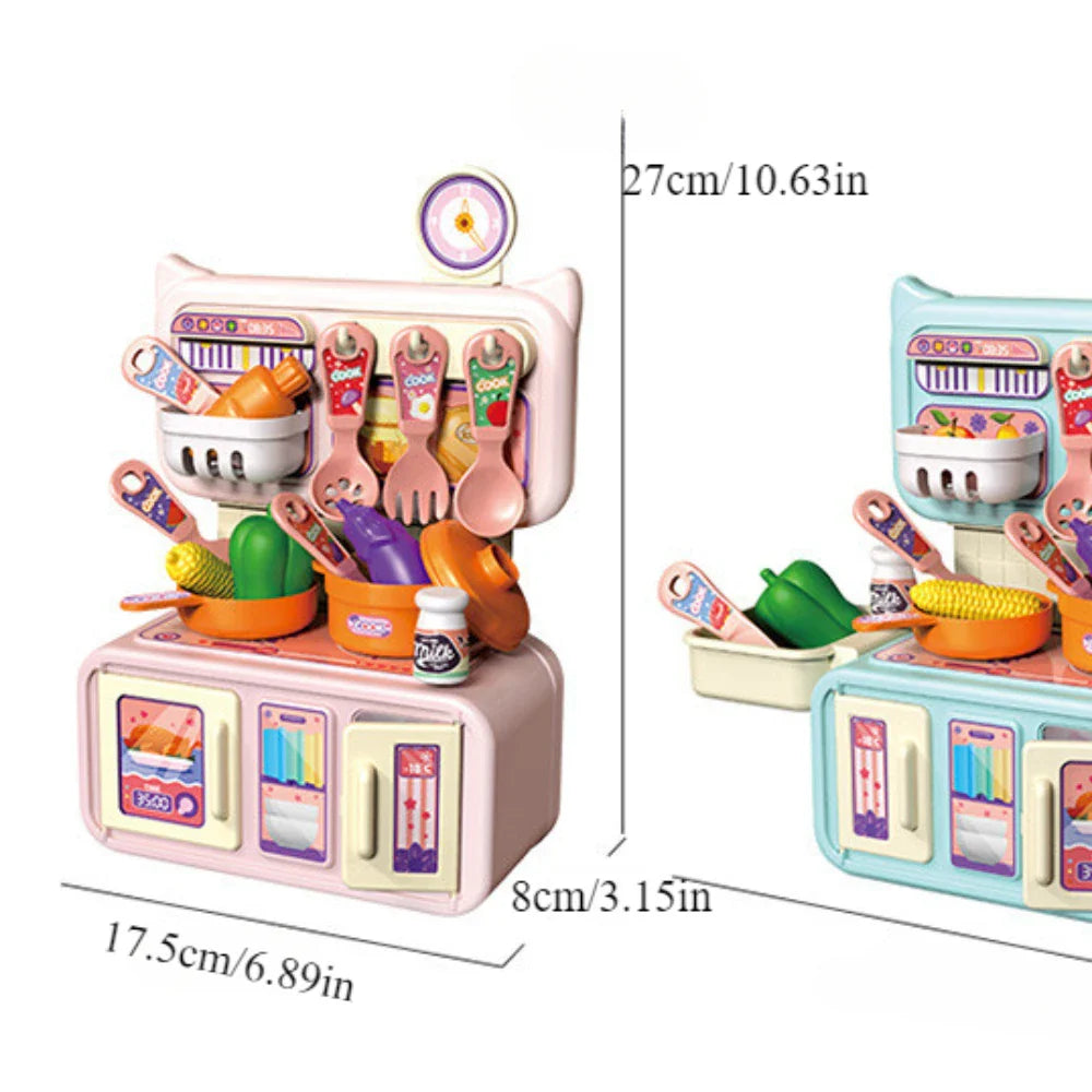 Little Kitchen Set™ - Encourage Creativity & Social Interaction - Little Kitchen Adventures Set