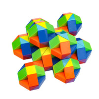 Thumbnail for Rainbow Twister™ - Fold and Play Slim - Snake Cube