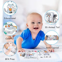 Thumbnail for Soft Sensory Book – Feeling & Discovery - Baby Booklet