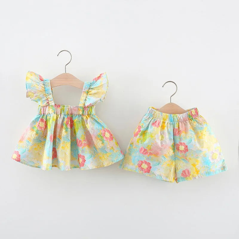 Mini Fashion™ - Summer Flower Chic - Summer Dress Peony print