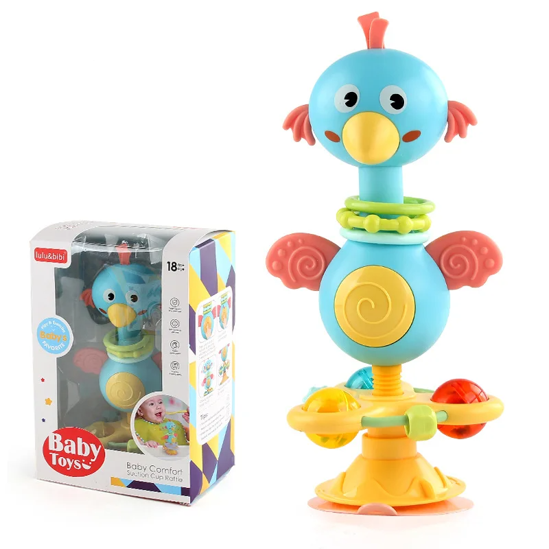 Soothing Rattle Toy™ - Sensory Baby Toy with suction cup