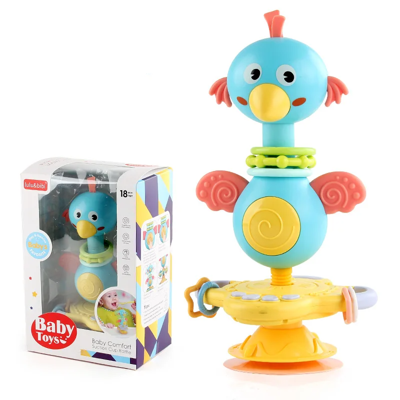 Soothing Rattle Toy™ - Sensory Baby Toy with suction cup