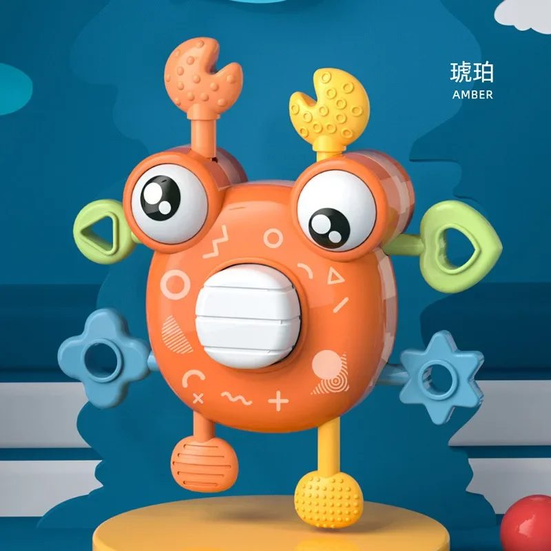 Crab Pull Toy™ – Grab & Pull Fun - Crab Sensory Biting Toys