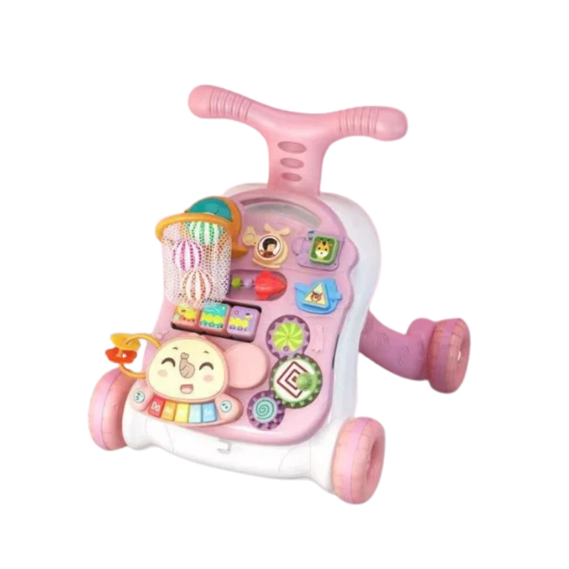 Baby Walker β Safe & Interactive - 3-in-1 Baby Walking Trainer & Play Center