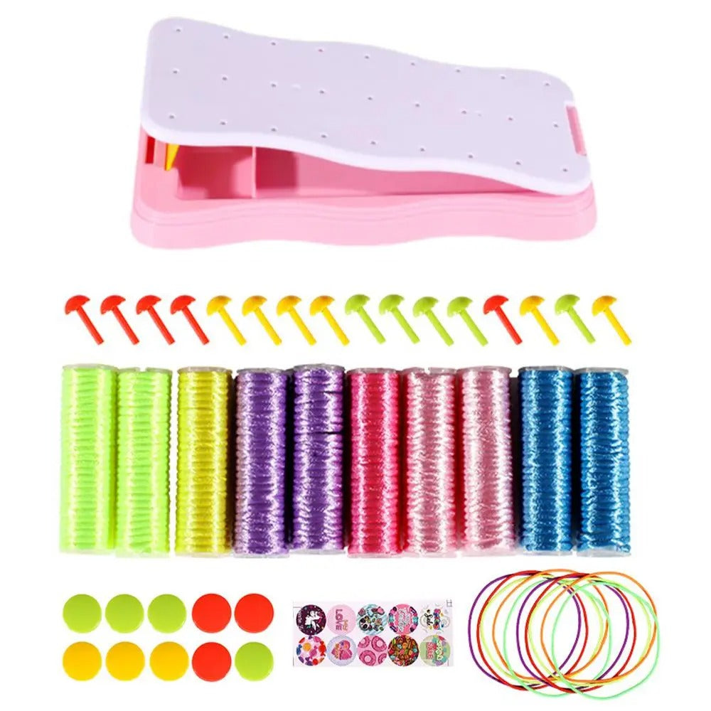 Craft Kids – Creative & Learning – Knitting Bracelet Set for Children