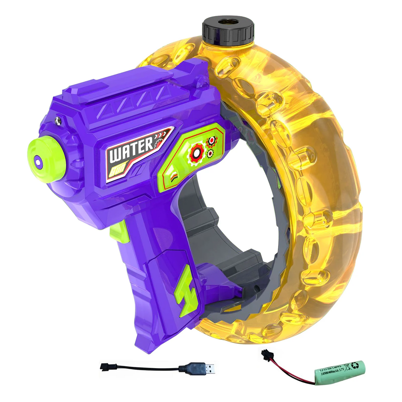 Water Blaster Pro™ – Light & Splash Fun - Water Pistol