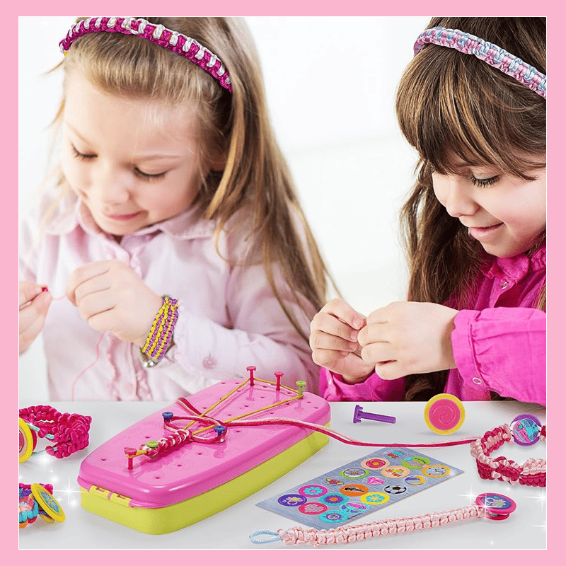 Craft Kids – Creative & Learning – Knitting Bracelet Set for Children