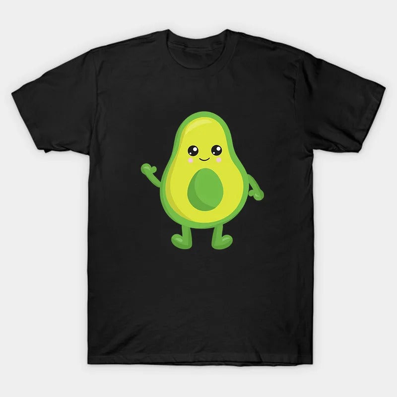 Mini Fashion™ - Matching With The Family - Avocado T-shirt Black