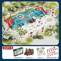 Thumbnail for DIY Xmas Train Track™ - Build your own Christmas wonderland - Christmas Train puzzle