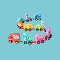 Thumbnail for Tiny Express™ – Colors & Shapes - Wooden Train Toys