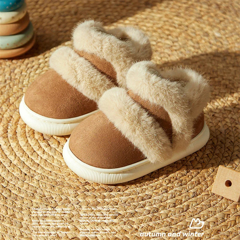 Little Steps – Warm & Stylish - Bagd Ankle Boots for Girls