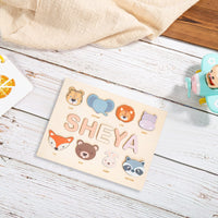 Thumbnail for Woods - Your own name tag! - Name jigsaw puzzle