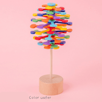 Thumbnail for Woods™ - Rotating wooden lollipop - Wooden stress toy