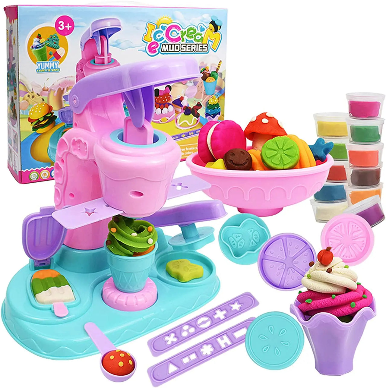 Ice Cream Clay Set™ - Cool creations - Ice cream machine