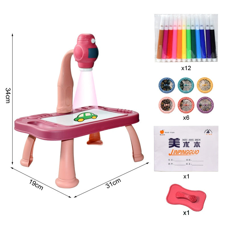 Let's create - Drawing fun - Painting projector