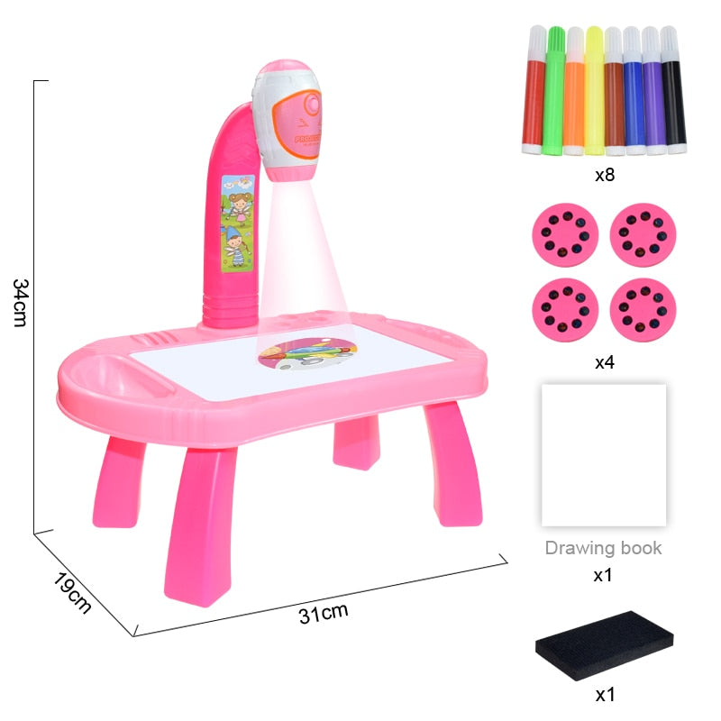 Let's create - Drawing fun - Painting projector