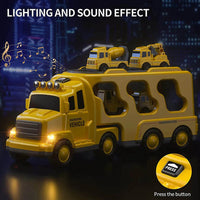 Thumbnail for Magic Car City™ - Car with lights and music - Cargo transport toy car