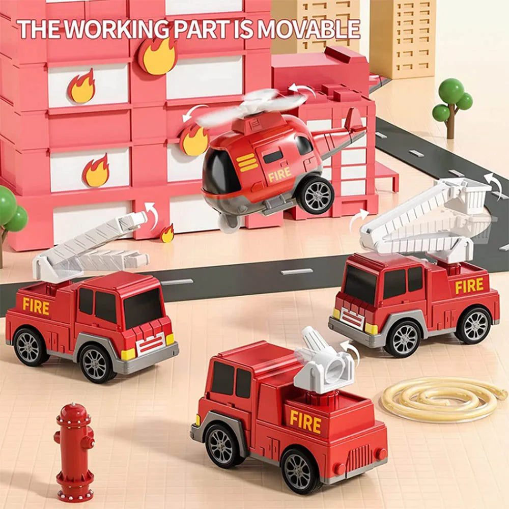 Magic Car City™ - Car with lights and music - Cargo transport toy car
