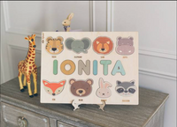 Thumbnail for Woods - Your own name tag! - Name jigsaw puzzle