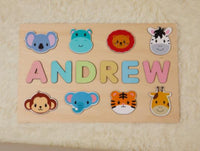 Thumbnail for Woods - Your own name tag! - Name jigsaw puzzle