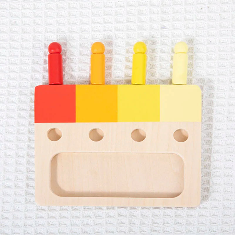 Woods™ - Colorful Montessori - Wooden learning board
