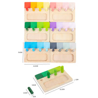 Thumbnail for Woods™ - Colorful Montessori - Wooden learning board