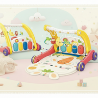 Thumbnail for Step & Play – Interactive & Safe – 3-in-1 Walker & Baby Gym